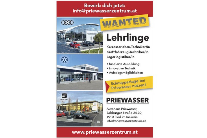 Wanted: Lehrlinge gesucht!